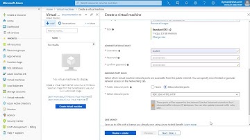 Microsoft Azure...Create Azure virtual machines  availability set
