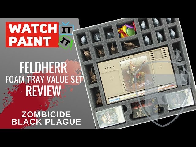 Feldherr foam set for Zombicide: 2nd Edition - core game box