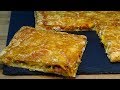 Receta Empanada de pollo con masa de hojaldre, receta súper fácil - Recetas de cocina