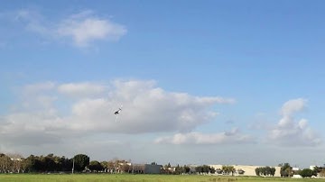 Trex 550E DFC head test flight #2