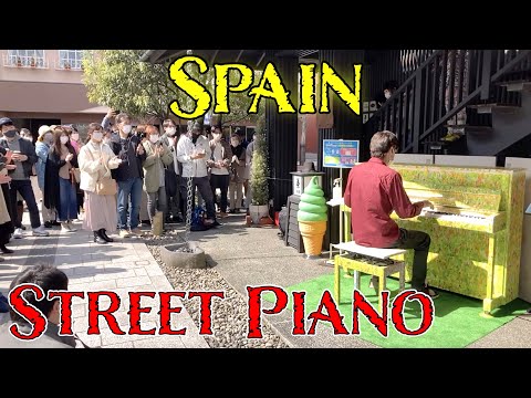 I Played “Spain” by Chick Corea on a street piano in Japan and the crowd loved it!