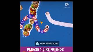 Worm zone New Android/iOS Gameplay | Snake Game |saamp ka game screenshot 5