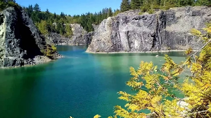 Quarry Lake - Texada Island BC - swimming hole