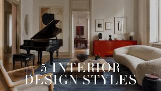 5 Quiet Luxury Interior Design Styles | A Slow Journey Through Beautiful Homes [4K]
