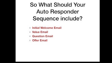 10  Setting Up Your Follow Up Sequence In Aweber