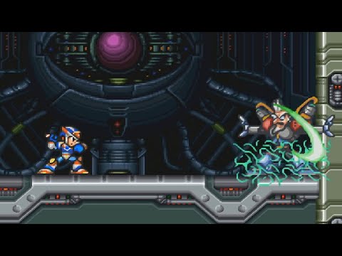 ドップラー3のボスたちを大体ビームサーベルで倒す ロックマンX3