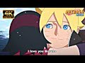 Sarada Hugs Boruto | Boruto and Sarada Moment - Mitsuki Almost Save Boruto Death