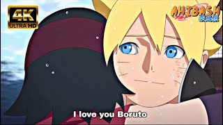 Sarada Hugs Boruto | Boruto and Sarada Moment - Mitsuki Almost Save Boruto Death screenshot 5