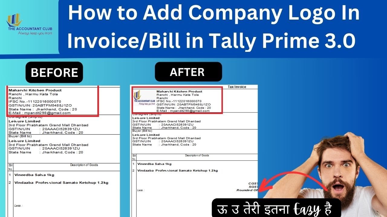 How To Insert Bill In Tally Prime