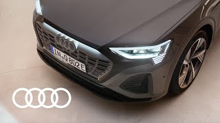 Joris van Haver discovers the new, fully electric Audi Q8 e-tron