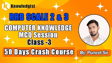 RRB Scale 2 & 3 | 50 days crash course | By- Puneet Sir