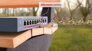 SWITCH GIGABIT HIKVISION 8 PORT