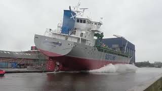Ship launch | 10 Awesome waves,FAILS and CLOSE CALLS