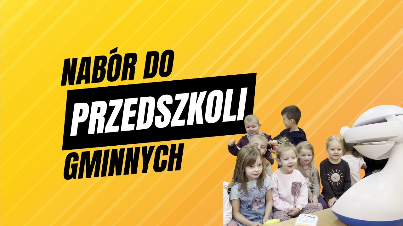 Rusza nabór do gminnych przedszkoli