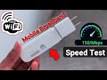 Huawei E8372 Mobile Broadband Speed Test