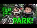 My first PARK riding experience! Snowshoe!! / Don't do what i did...