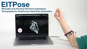 EITPose:Wearable and Practical Electrical Impedance Tomography for Continuous Hand Pose Estimation