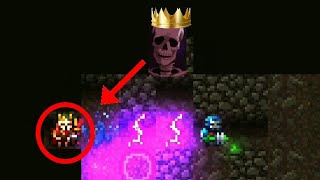 Caves(Roguelike)- skeleton king boss fight hard250% screenshot 3