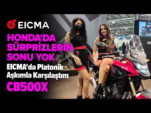 Honda Standındayız | ADV 350, NT 1100 ve En Önemlisi De CB 500X Burada!