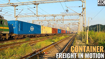 Indian Railways Milestones: Powering Progress with Electric & Diesel Container Freight