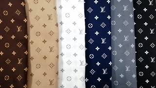 Louis Vuitton Inspired Cotton Fabric By The Yard