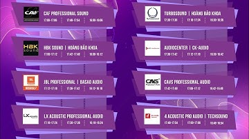 Plase Show 2025 tại Hà Nội - 1-3/11 : Mời Các Bác Tới Tham Quan Gian Hàng Và Line Array Lx acoustic