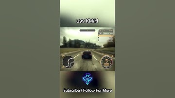 299 speed nfs most wanted #trending #automobile #needforspeed #youtube #youtbeshorts #viralvideo