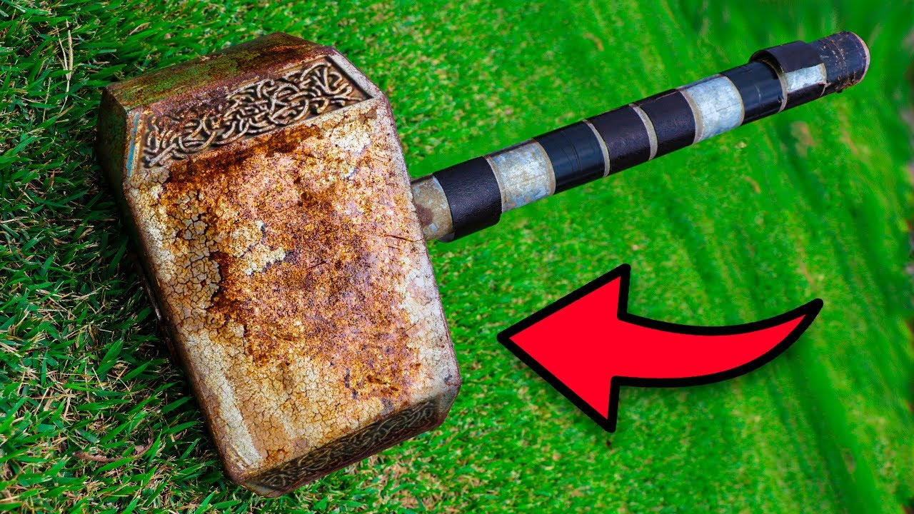 É POSSÍVEL RESTAURAR o MARTELO do THOR todo DESTRUÍDO ??