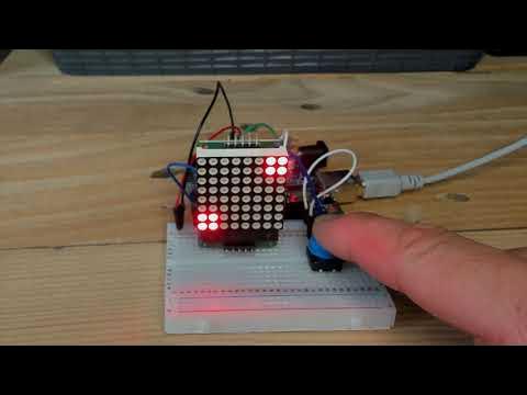 Arduino 8x8 LED Matrix mit Ardublock von LetsGoIng - YouTube