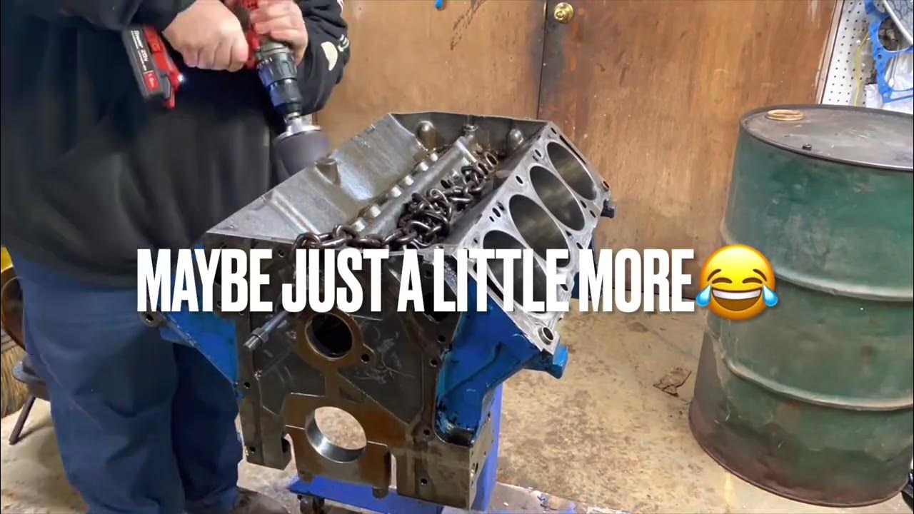 Engine block prep. deburring cylinders. YouTube
