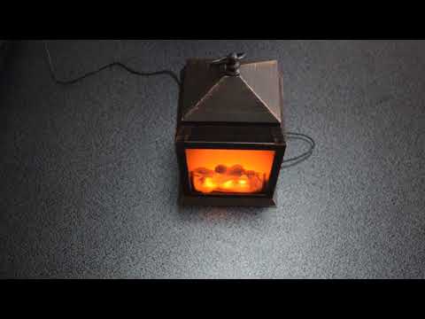 Светильник ночник Уютный мини-камин