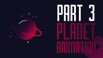 ANIMATED PLANET IN AFTER EFFECTS Part 03 | After Effects Tutorial 2017