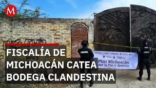 Pe Al Huachicol En Michoacán, Hallan 20 Mil Litros De Gasolina En Bodega