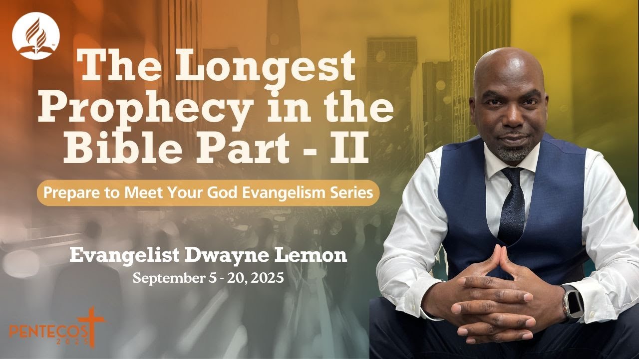 The Longest Prophecy in the Bible pt.2 - Dwayne Lemon
