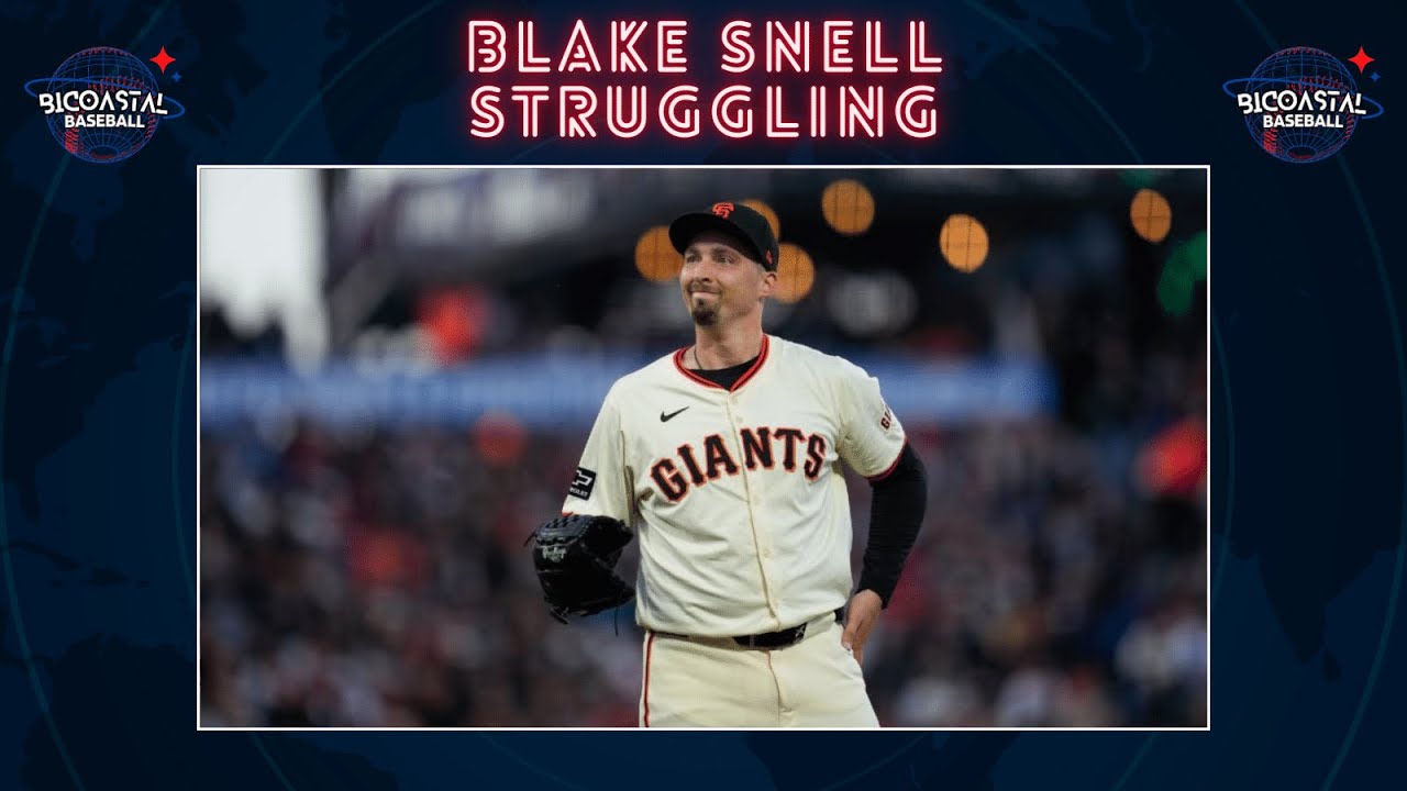 BLAKE SNELL STRUGGLING: Time to worry about the NL Cy Young winner?? BLAKE SNELL STRUGGLING: Time to worry about the NL Cy Young winner??