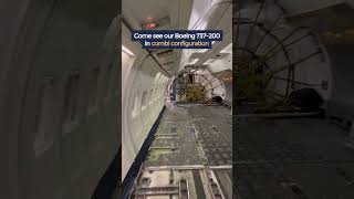 AMAZING Walkthrough Boeing 737-200 In Combi Configuration