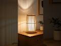 (DIY Zen Light) Bamboo Lamp Craft Modern & Minimalist 🎋✨