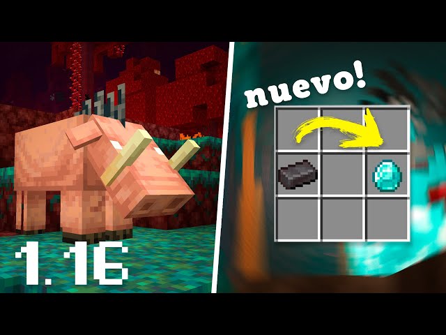 Minecraft libera oficialmente la 1.16: La actualización más grande