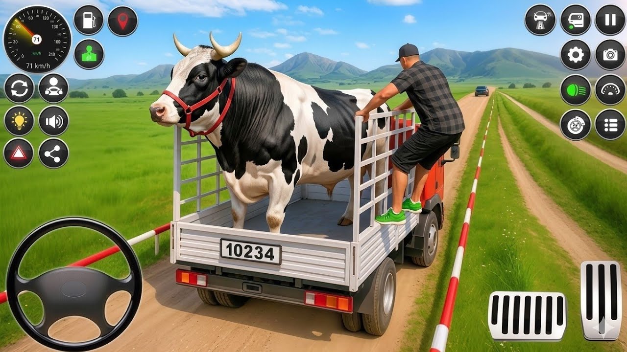Animal Cargo Truck Driving Game 3D - Animal Transport Cargo Truck 2026 - Android Gameplay