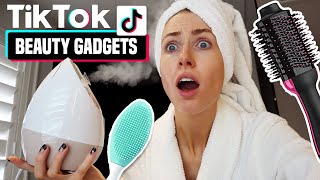 Testing VIRAL TIK TOK BEAUTY GADGETS... What's ACTUALLY Worth Buying??