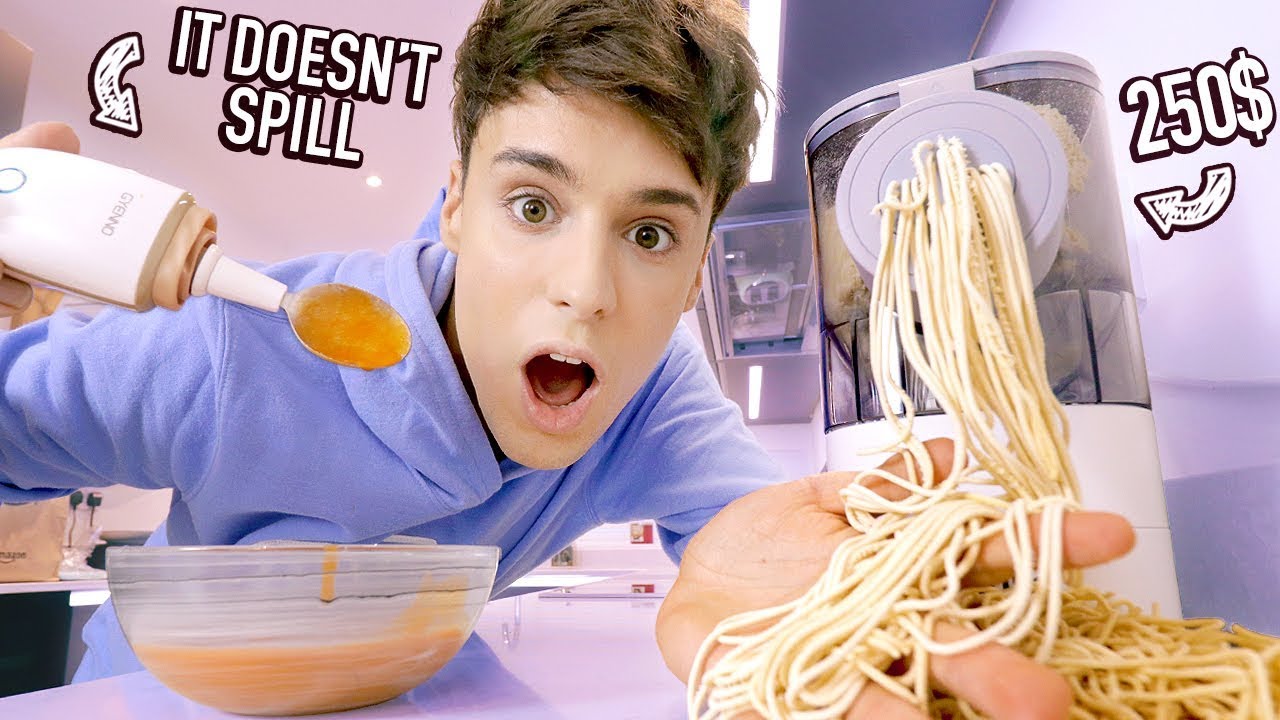 i tested 1000$ of FUTURISTIC FOOD GADGETS !!! | Raphael Gomes