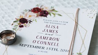Alisa and Cameron Wedding Highlight Video Alisa and Cameron Wedding Highlight Video