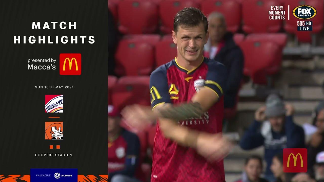 Adelaide United v Brisbane Roar Match Highlights ALeague YouTube