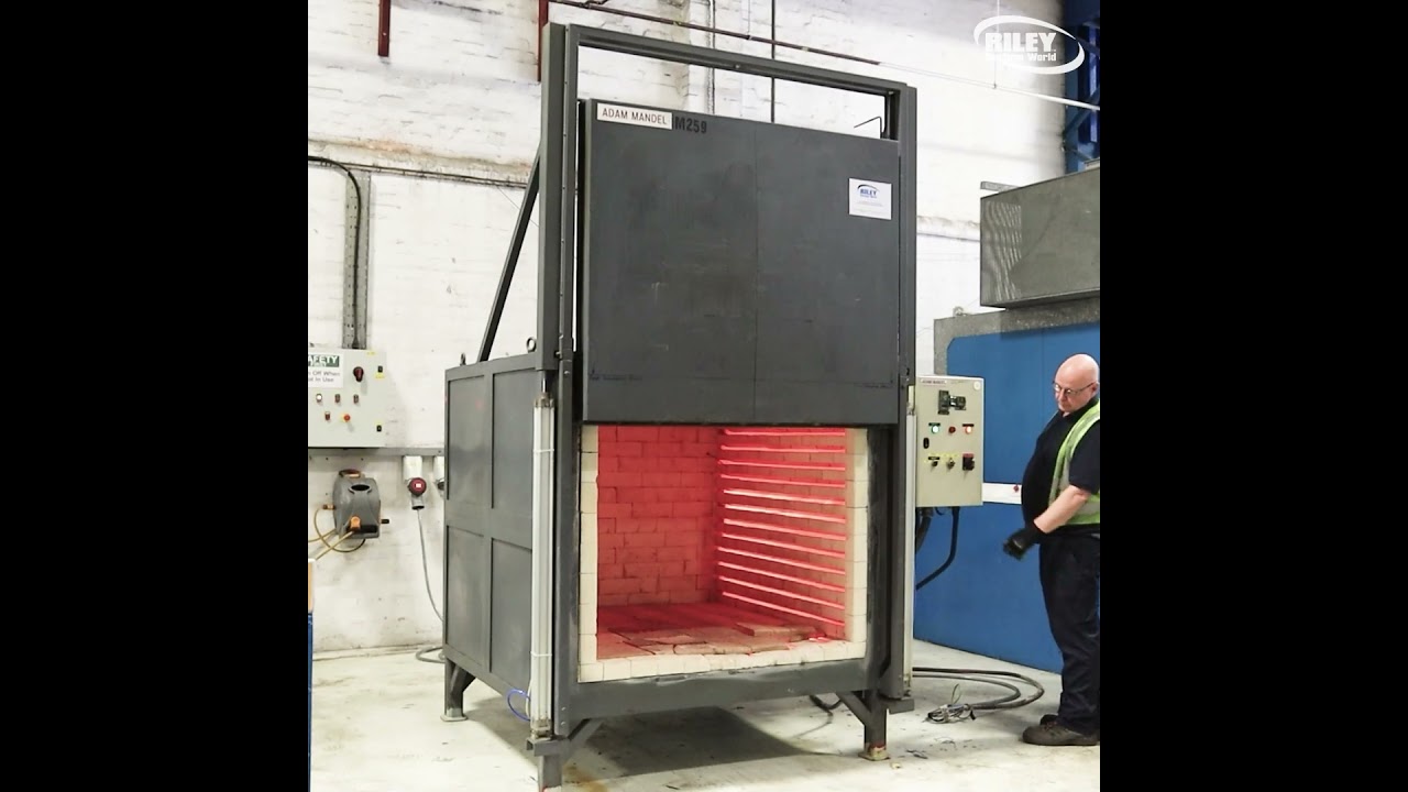 Adam Mandal Large Industrial Batch Furnace with Vertical Door