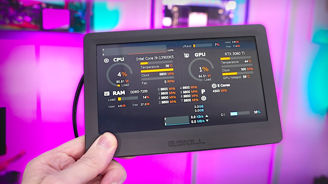 Endlich ein Gutes Externes Hardware Display!! YouTube