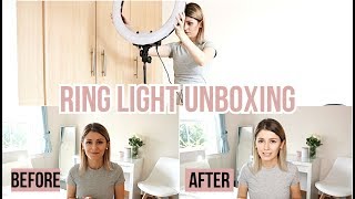 How to Film  Videos  18 Neewer Ring Light Review