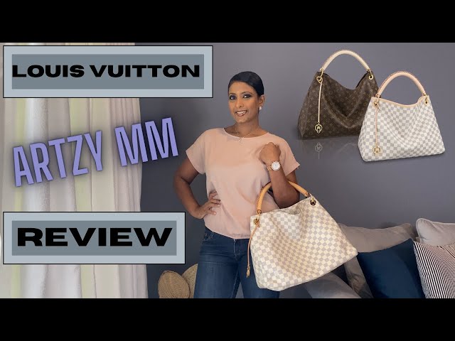 Louis Vuitton Artsy MM Damier Azur Review 