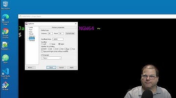 Windows 10 Git Installation and Setup - Git Bash Window Adjustments