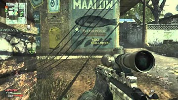 UNBELIEVABLE ACROSS MAP THROWING KNIFE! - MW3!!