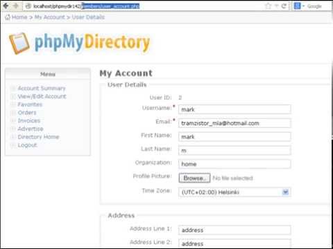PhpMyDirectory 1.4.2 script